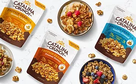 Pouches of cereal