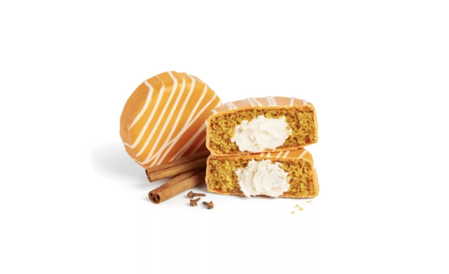 stack of delicious-looking pumpkin cakes