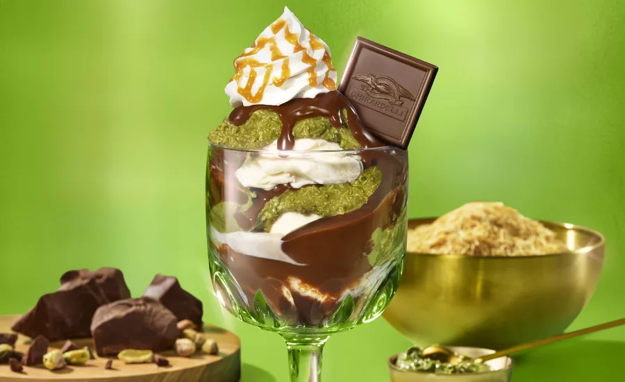 Ghiradelli dubai chocolate sundae