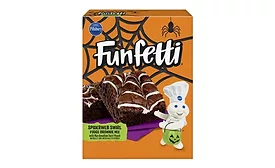 Pillsbury Funfetti spiderweb swirl