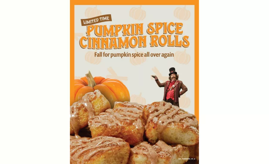 cicis pumpkin spice cinnamon rolls