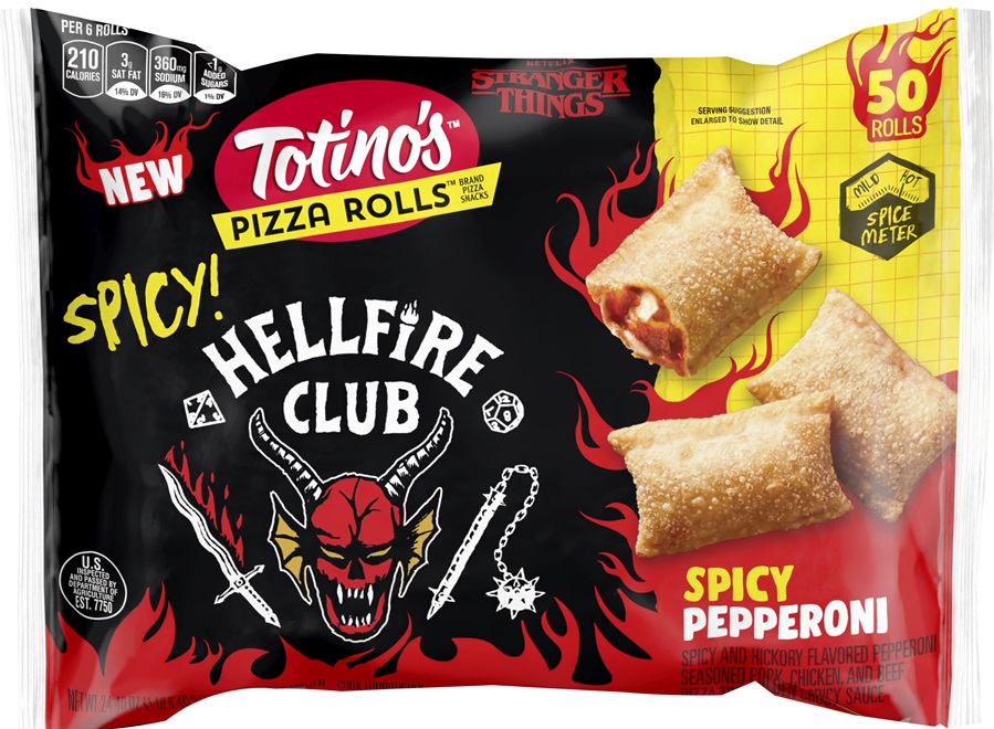 Bag of Stranger Things Totino's Pizza Rolls