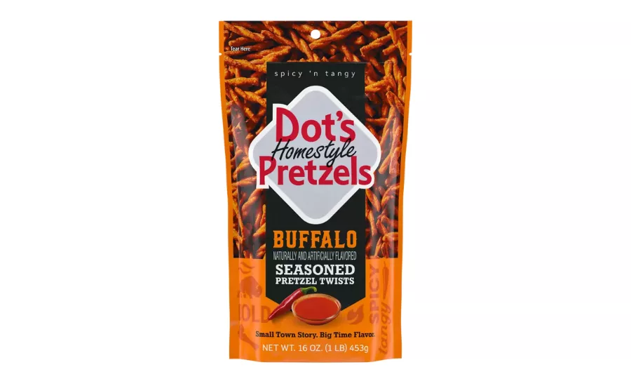 Dot's buffalo pretzels