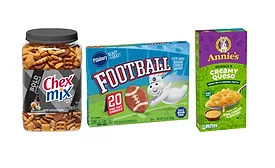 General Mills football season snacks