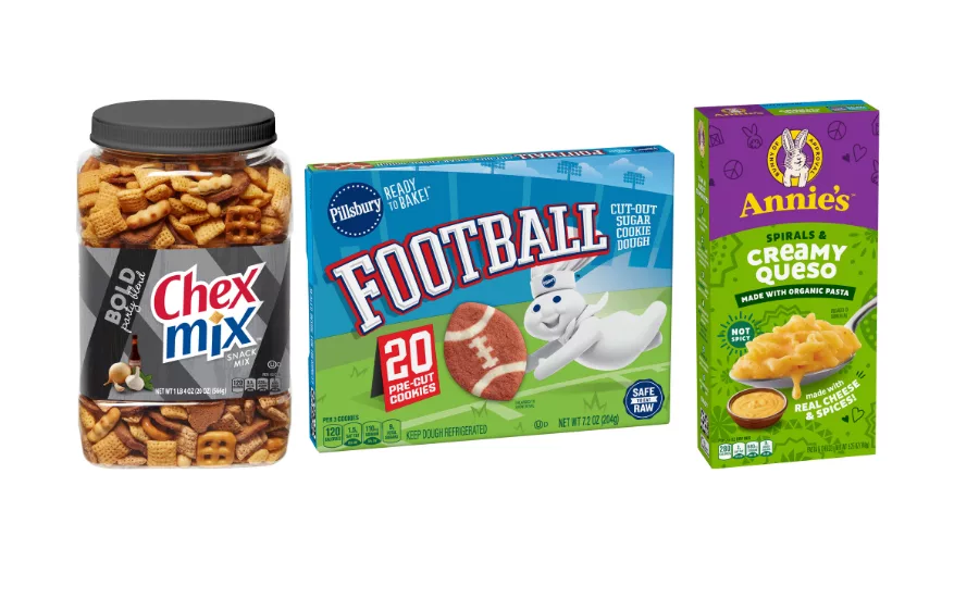 General Mills football season snacks