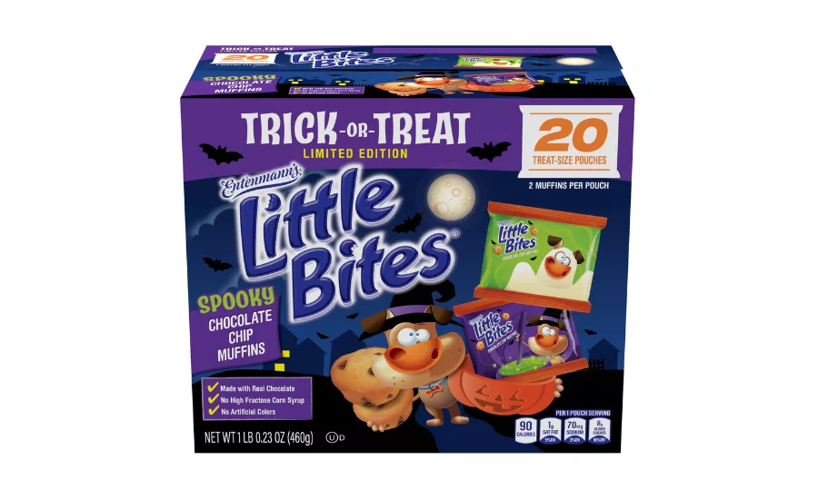 Liitle Bites Trick-or-Treat Spooky Chocolate Chip Halloween Mini Muffins