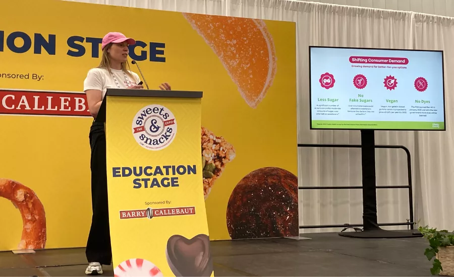 Sweets&Snacks expo edu stage 2025