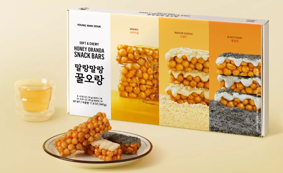 YoungManDduk Honey Oranda Snack Bars