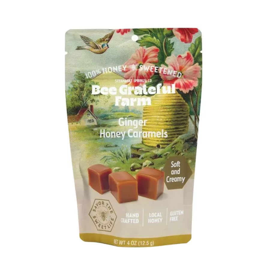 bee grateful ginger honey