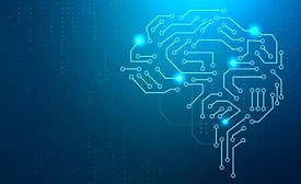 circuit brain AI concept