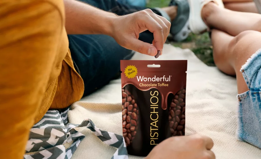 wonderful chocolate pistachios