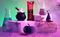 Pumpkin Spice IQBAR in halloween tableau