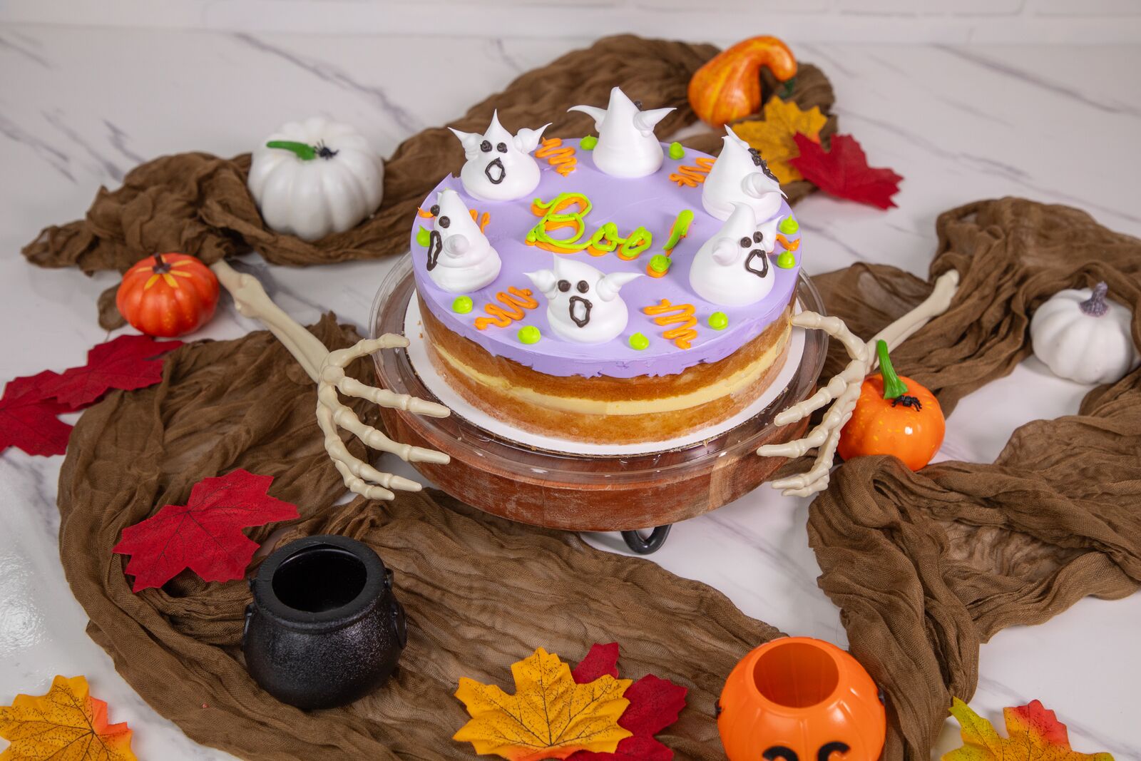 Halloween and seasonally decorated baked goods