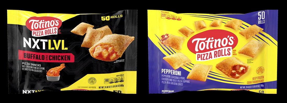 Two bags of Totino's snack rolls