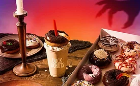 Duck Donuts spooky dozen