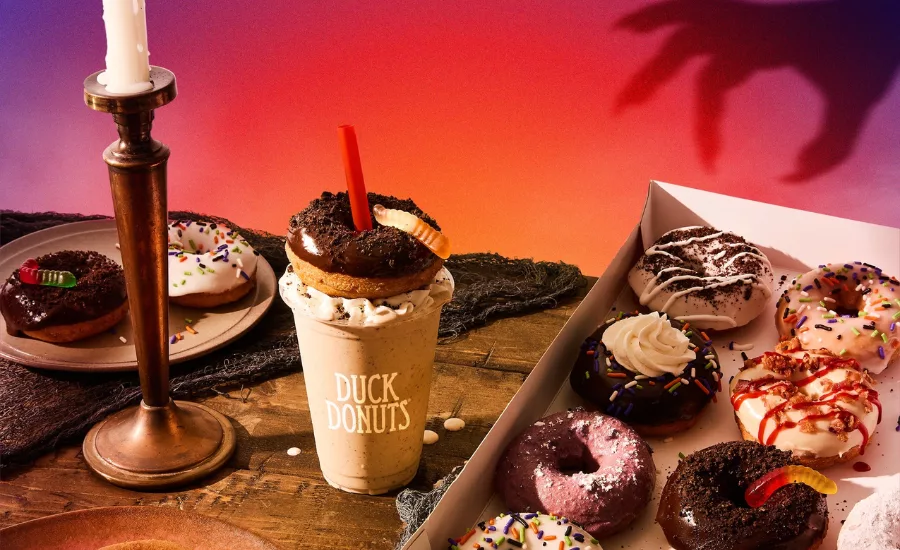 Duck Donuts spooky dozen