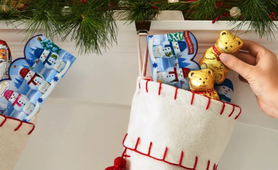 Lindt chocolate stocking stuffer