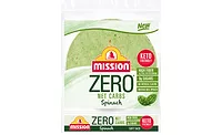 Mission Zero Net Carbs spinach