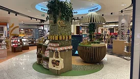 ferrero nice airport display