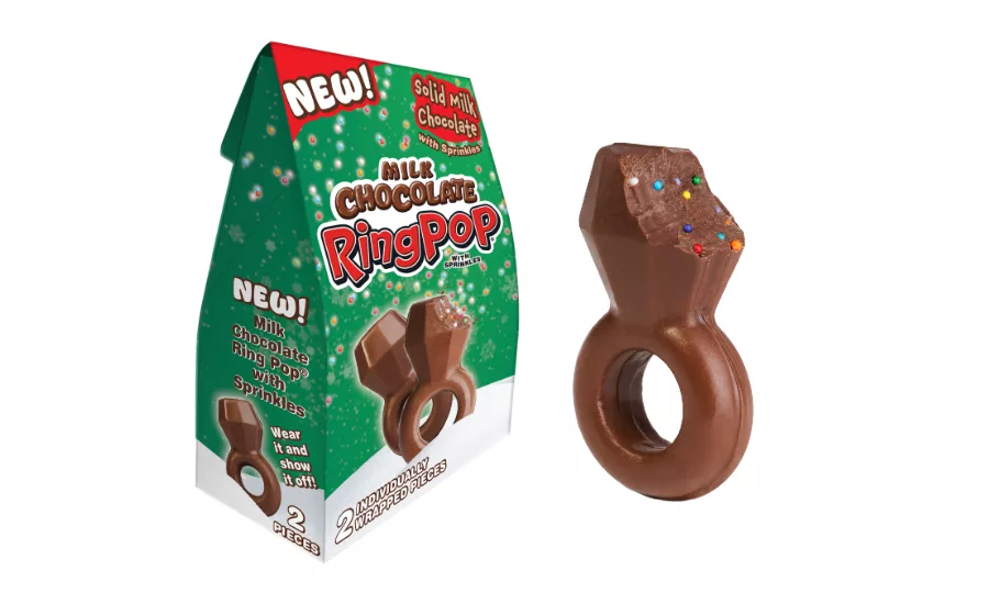 milk chocolate ring pop christmas