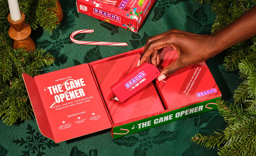 Brach's candy cane opener