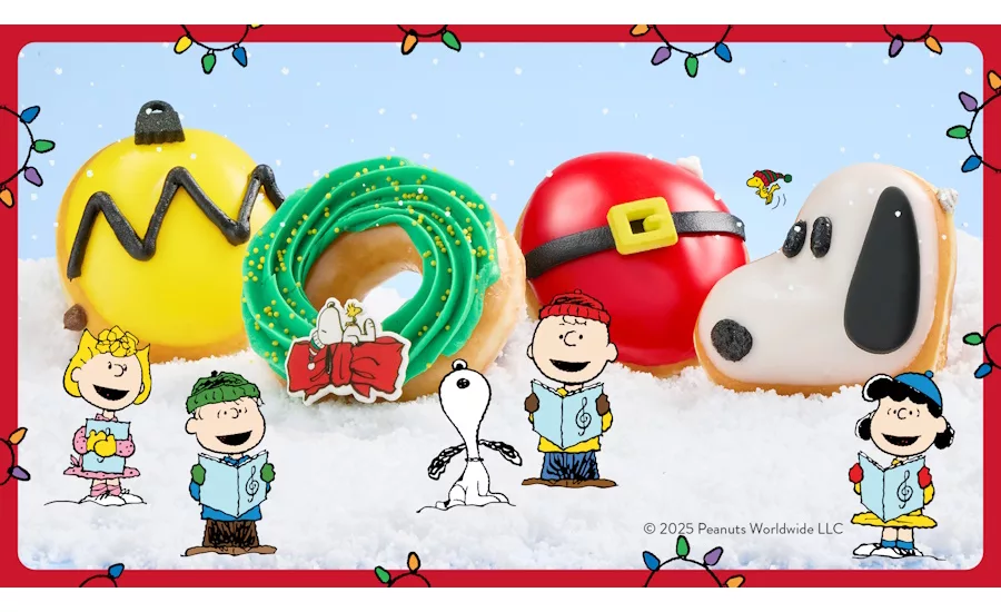 Krispy Kreme Peanuts collaboration