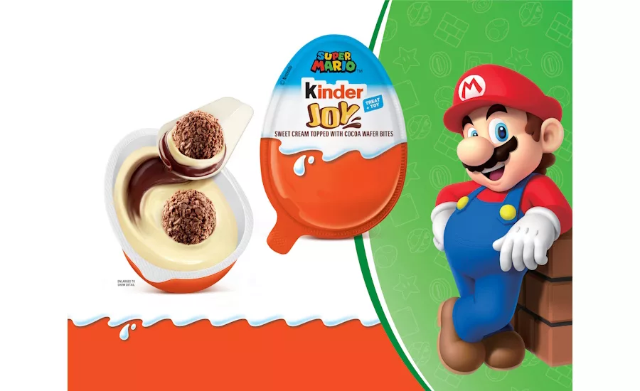 Kinder Joy powers up with Super Mario