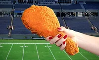 Cheez-It Turkey Leg