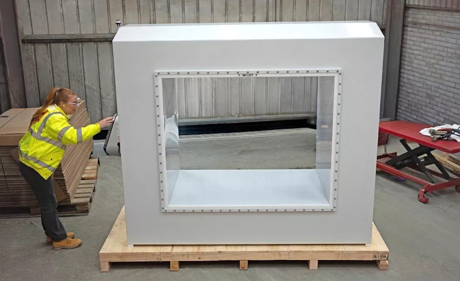 Eriez builds its largest X8 metal detector ever