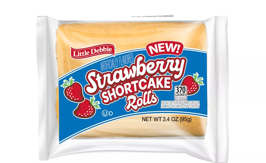Little Debbie debuts twin-wrapped Strawberry Shortcake Roll