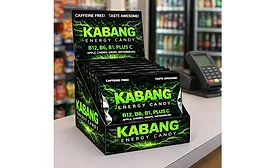 Kabang Energy Candy rebrands its formatting, packaging