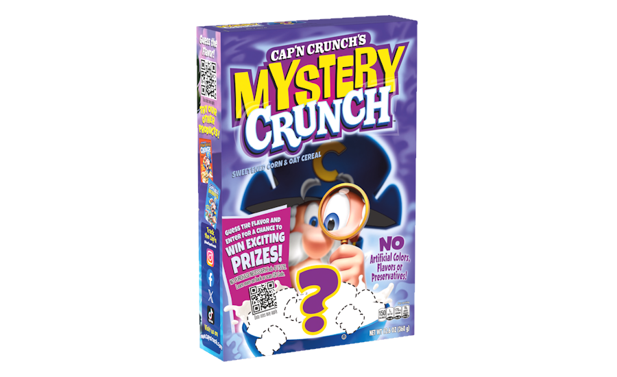 Cap'n Crunch debuts Mystery flavor