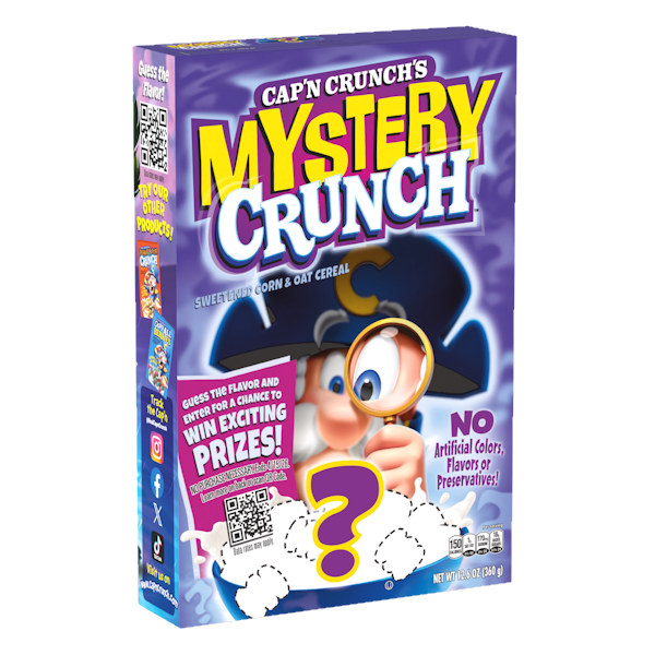 Cap'n Crunch debuts Mystery flavor