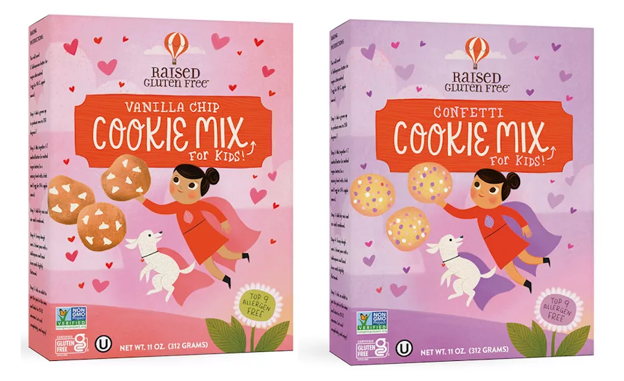 Raised Gluten Free debuts Valentine's Day cookie mixes at Target