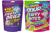 Face Twisters debuts freeze-dried candy, sour taffy bites
