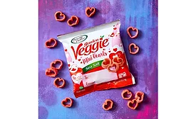 Garden Veggie Chips rereleases LTO heart-shaped snack