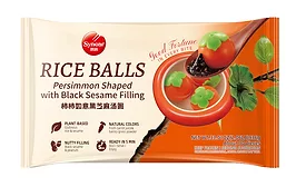 Synear debuts Persimmon-Shaped Sticky Rice Balls at Costco
