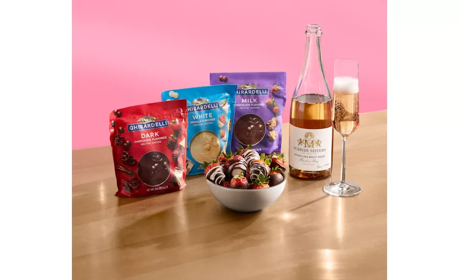 Ghirardelli celebrates Valentine's with wine partnership