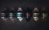 Assorted jars of Saltverk Icelandic salts