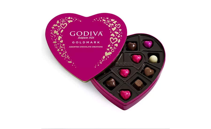 Godiva unfurls Valentine's Day Collection