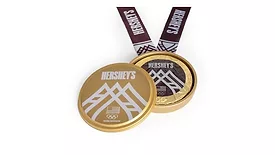 Hershey goes for the gold with Milk Chocolate Medals