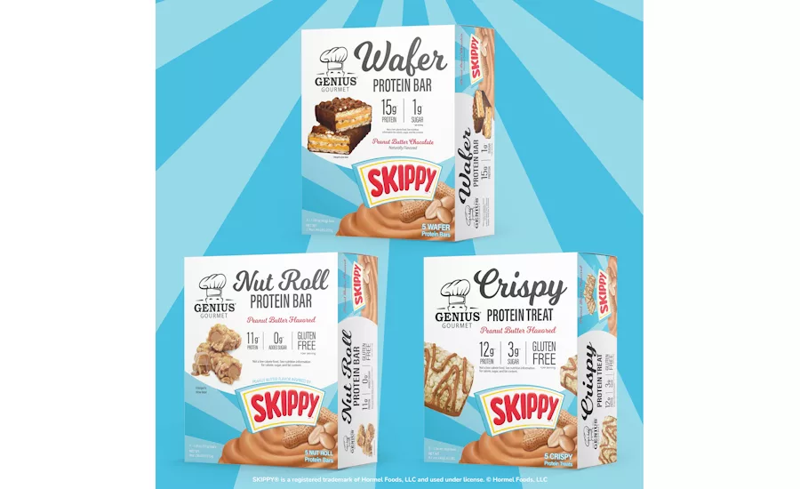 Genius Gourmet debuts Skippy-inspired protein snacks