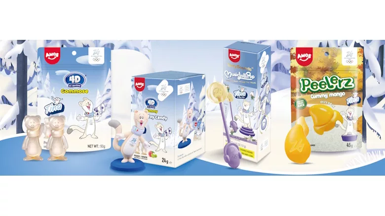 Amos Sweets releases Olympic Winter Games-licensed candies