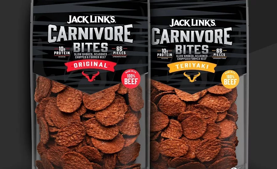 Jack Link's introduces beef Carnivore Bites