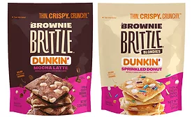 Brownie Brittle, Dunkin collab on new snack