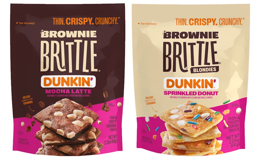 Brownie Brittle, Dunkin collab on new snack
