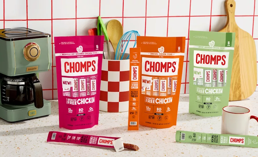 Chomps launches premium chicken sticks