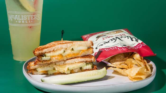 McAlister's Deli pickle sandwich