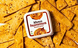 Firehook, Ithaca Hummus unveil LTO French Onion cracker