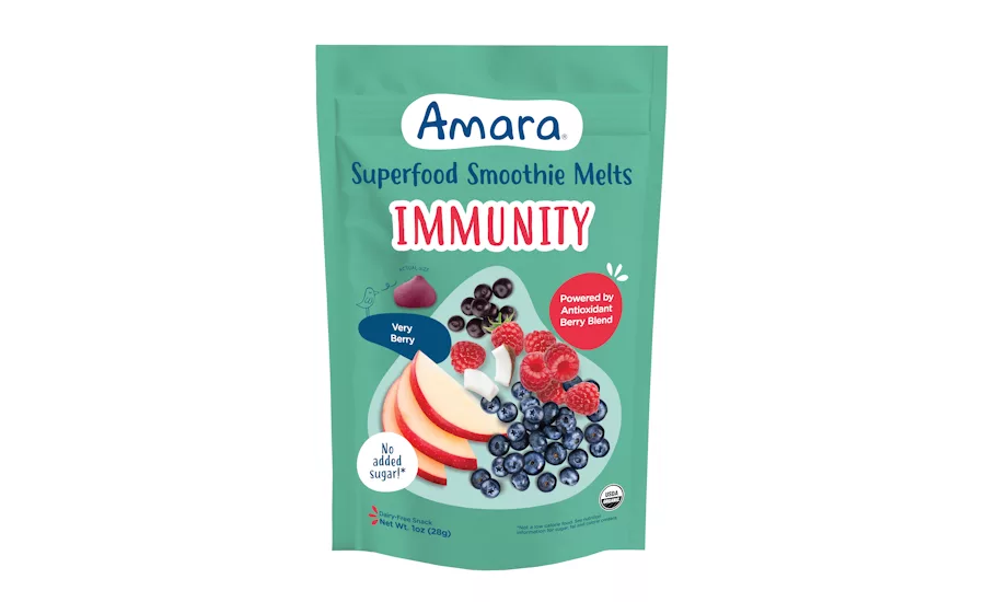 Amara launches Superfood Smoothie Melts for kids